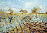 Camille Pissarro Gelee Blanche painting